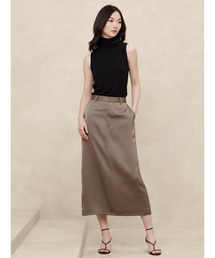 バナナリパブリック　サテンスカート BANANA REPUBLIC FACTORY STORE（バナナリパブリック