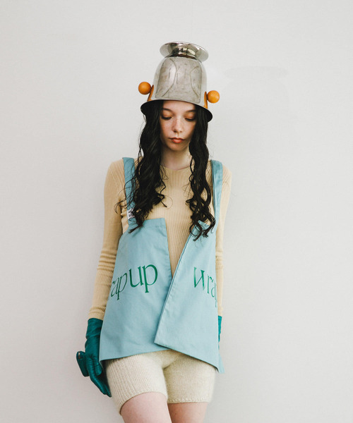 RODE SKO（ロデスコ）の「Pas De DANSE　Letter ToteBag（トートバッグ・レディース・ブラック/オフホワイト/ブラウン/ミント・-）」の18枚目の写真