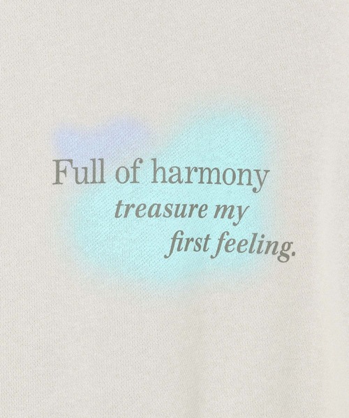 GLOBAL WORK(グローバルワーク)の「乾きやすい/ショートスウェット/115752(スウェット・キッズ・グレイッシュベージュ/ホワイト系5/グレー系9/ホワイト系8/ネイビー/ホワイト系6/グレー系8/グレー系6/ホワイト系7/オートミール・160cm/120cm/130cm/140cm/150cm)」の13枚目の写真