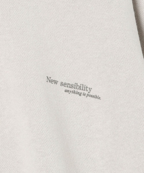 GLOBAL WORK(グローバルワーク)の「乾きやすい/ショートスウェット/115752(スウェット・キッズ・グレイッシュベージュ/ホワイト系5/グレー系9/ホワイト系8/ネイビー/ホワイト系6/グレー系8/グレー系6/ホワイト系7/オートミール・160cm/120cm/130cm/140cm/150cm)」の14枚目の写真