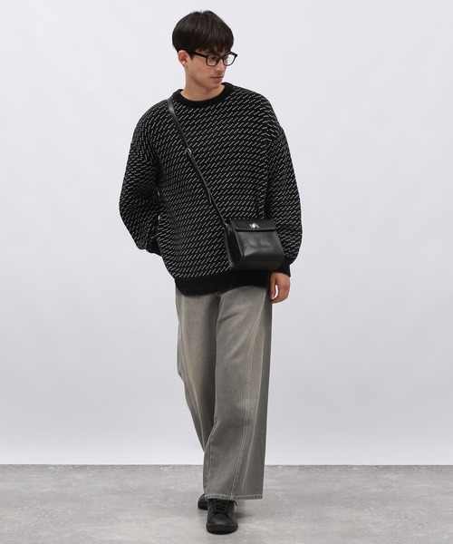 セール】ツイストデザインデニムパンツ/143975（デニムパンツ