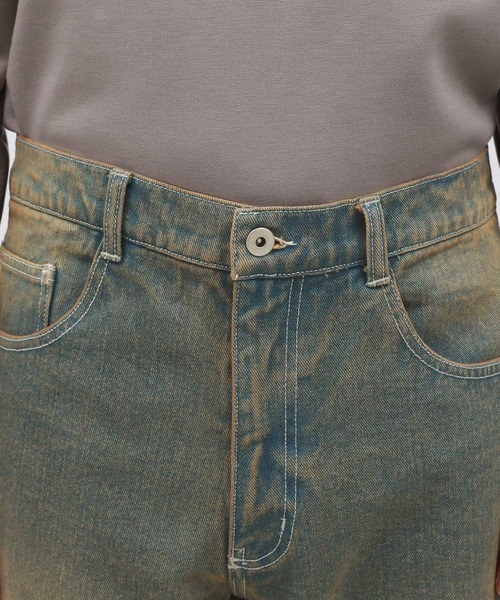 LAKOLE（ラコレ）の「ツイストデザインデニムパンツ/143975（デニム