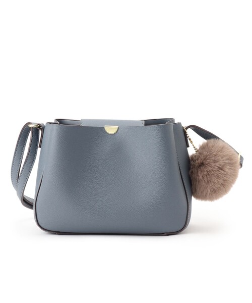 grove（グローブ）の「◆【人間工学】ラウンド3層ショルダー（ショルダーバッグ・レディース・ブラック/ダークグレー/ブルー系その他/ライトグレー・00）」の19枚目の写真