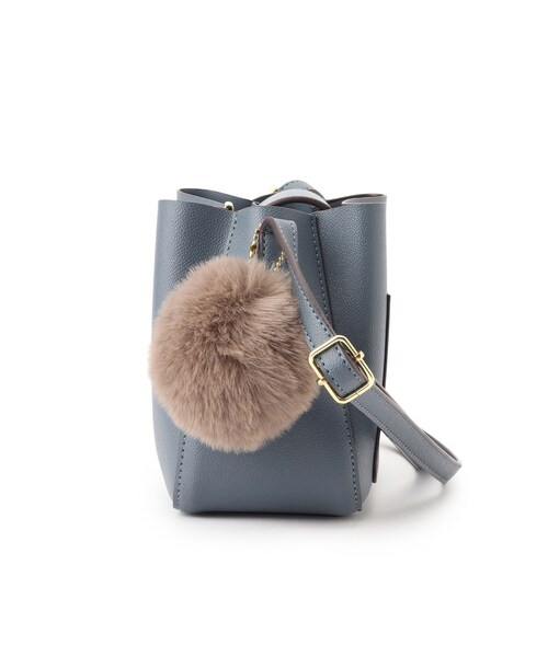 grove（グローブ）の「◆【人間工学】ラウンド3層ショルダー（ショルダーバッグ・レディース・ブラック/ダークグレー/ブルー系その他/ライトグレー・00）」の20枚目の写真