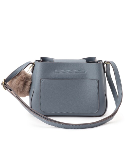 grove（グローブ）の「◆【人間工学】ラウンド3層ショルダー（ショルダーバッグ・レディース・ブラック/ダークグレー/ブルー系その他/ライトグレー・00）」の21枚目の写真