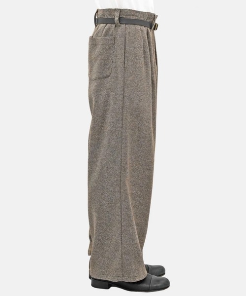 ohta(オータ)の「【ohta】 brown pants(スラックス・メンズ・ブラウン・1/2)」の3枚目の写真