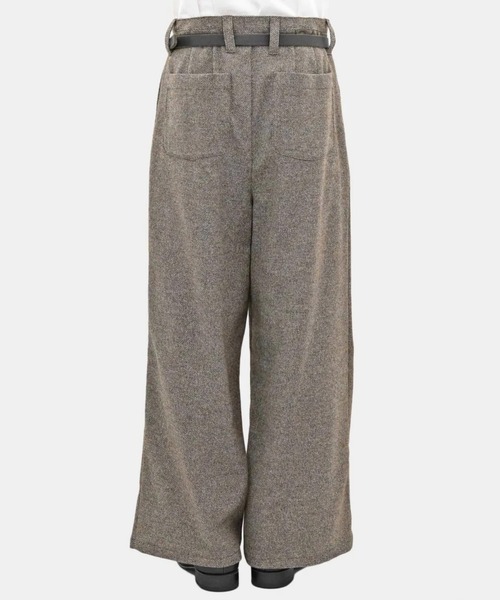 ohta(オータ)の「【ohta】 brown pants(スラックス・メンズ・ブラウン・1/2)」の4枚目の写真