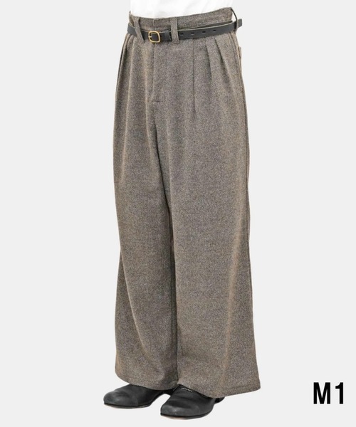ohta(オータ)の「【ohta】 brown pants(スラックス・メンズ・ブラウン・1/2)」の5枚目の写真