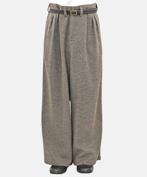 ohta(オータ)の「【ohta】 brown pants(スラックス・メンズ・ブラウン・1/2)」の7枚目の写真