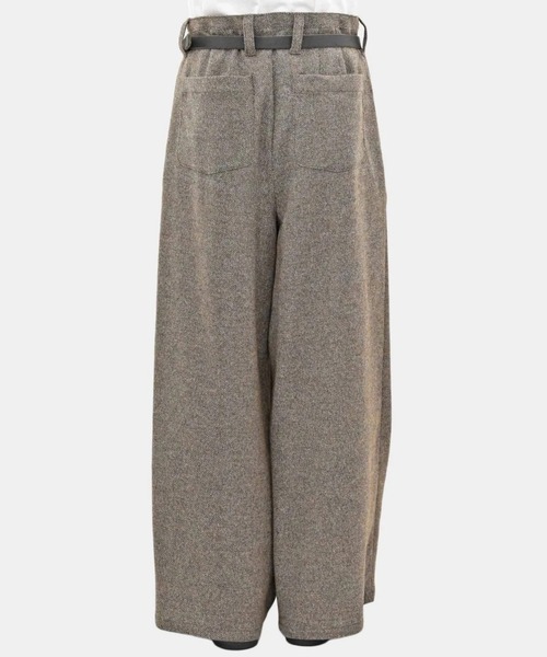 ohta(オータ)の「【ohta】 brown pants(スラックス・メンズ・ブラウン・1/2)」の8枚目の写真