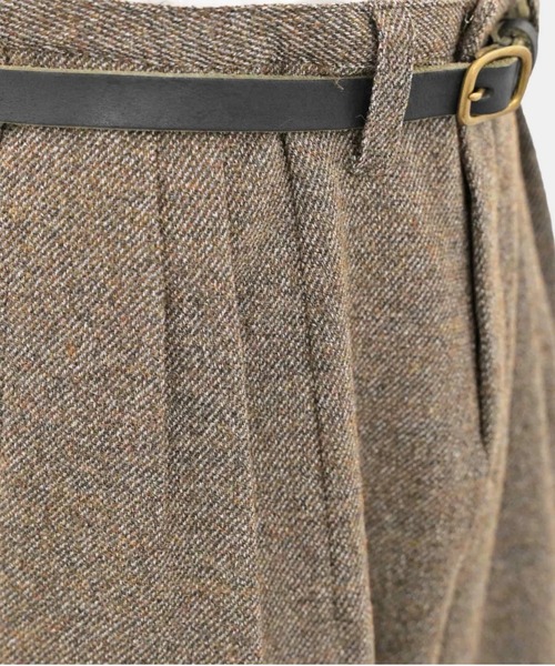 ohta(オータ)の「【ohta】 brown pants(スラックス・メンズ・ブラウン・1/2)」の10枚目の写真