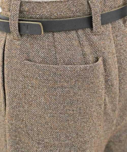 ohta(オータ)の「【ohta】 brown pants(スラックス・メンズ・ブラウン・1/2)」の12枚目の写真