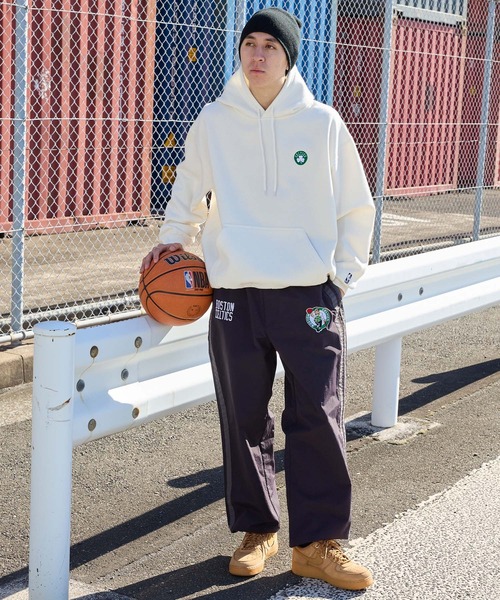 セール】NBA/エヌビーエー 別注 チームロゴ刺繍 サイドライン