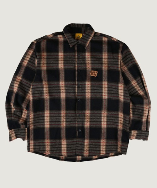 セール】BIG SALE開催中！【BY ATTENTION】 起毛 ワッペン 長袖