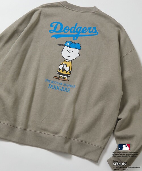 限定展開 MLB×PEANUTS 別注 ビッグシルエット バックプリント 限定展開 MLB×PEANUTS 別注 ビッグシルエット バックプリント
