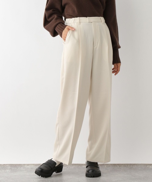 LEPSIM(レプシィム)の「コクーンパンツ 147567(その他パンツ・レディース・アイボリー/チャコールグレー/ブラック・FREE)」の4枚目の写真