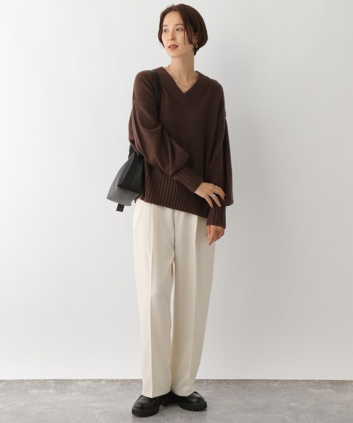 LEPSIM(レプシィム)の「コクーンパンツ 147567(その他パンツ・レディース・アイボリー/チャコールグレー/ブラック・FREE)」の6枚目の写真