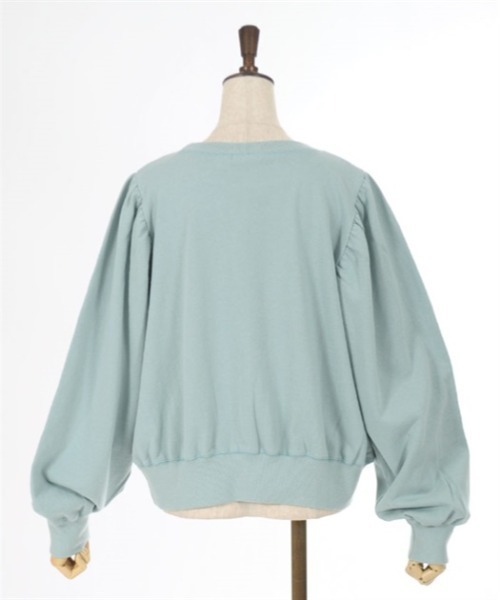 axes femme（アクシーズファム）の「フロッキープリントトレーナー（Tシャツ/カットソー・レディース・チャコール/その他1/ミント・FREE）」の18枚目の写真