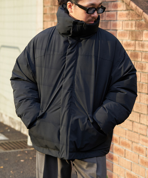 ヴァンスエクスチェンジ（VENCE EXCHANGE）/【ユニセックス】ポリタスラン中わたハーフジャケット セール】【ユニセックス】ポリタスラン中わたハーフジャケット（ダウン