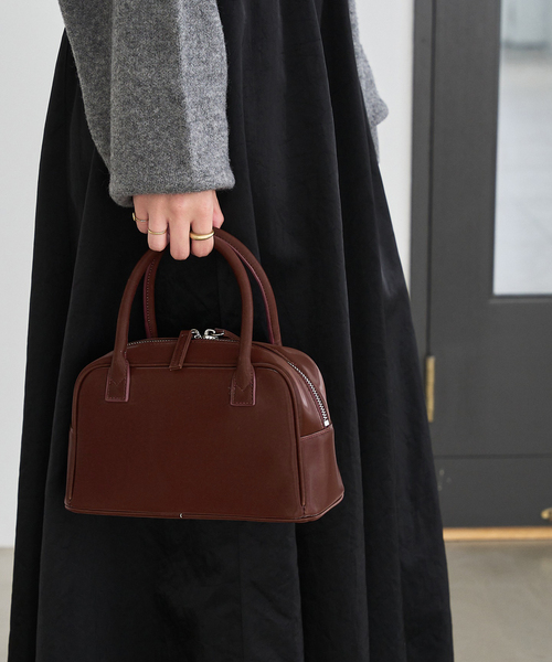 LE TALON（ルタロン）の「LE TALON ミニマムミニボストン（ボストンバッグ・レディース・ブラウン/ブラック・FREE）」の3枚目の写真