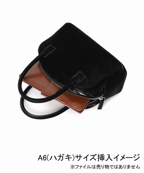 LE TALON（ルタロン）の「LE TALON ミニマムミニボストン（ボストンバッグ・レディース・ブラウン/ブラック・FREE）」の7枚目の写真