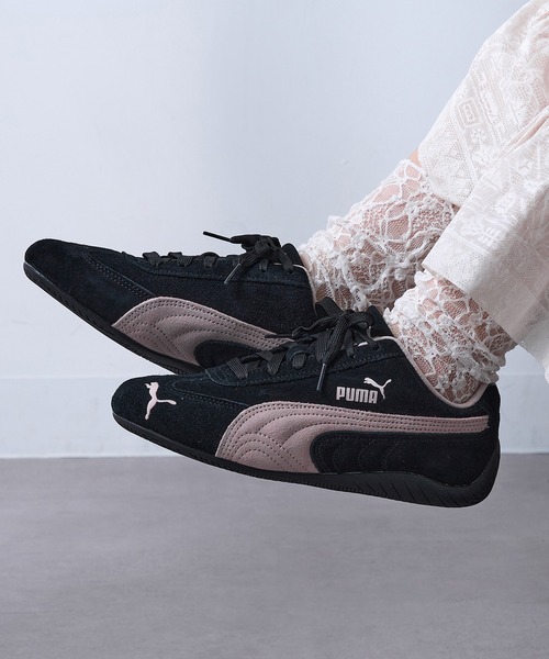 PUMA（プーマ）の「【PUMA】SPEEDCAT OG スピードキャット（スニーカー・レディース・レッド/ブラック/ピンク/ブラウン/ブラック系その他2/ライトグリーン/グレー/ブルー/アイボリー・23cm/23.5cm/24cm/24.5cm/25.5cm/25cm/22.5cm/22.5㎝）」の3枚目の写真