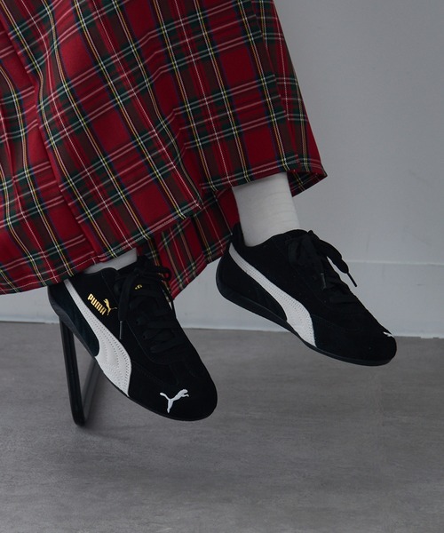 PUMA（プーマ）の「【PUMA】SPEEDCAT OG スピードキャット（スニーカー・レディース・レッド/ブラック/ピンク/ブラウン/ブラック系その他2/ライトグリーン/グレー/ブルー/アイボリー・23cm/23.5cm/24cm/24.5cm/25.5cm/25cm/22.5cm/22.5㎝）」の15枚目の写真