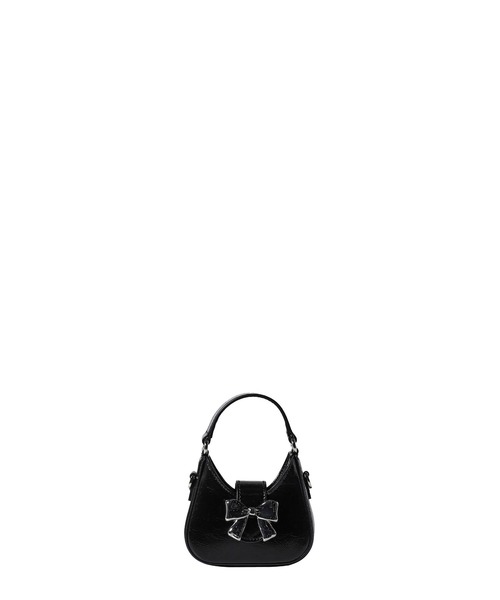 [25SS] ノルディ★Mini Pleats Ribbon Hobo Bag★ミニホボバッグ ○NERDY○ 25SS / Mini Pleated Ribbon Hobo Bag (3色) (NERDY