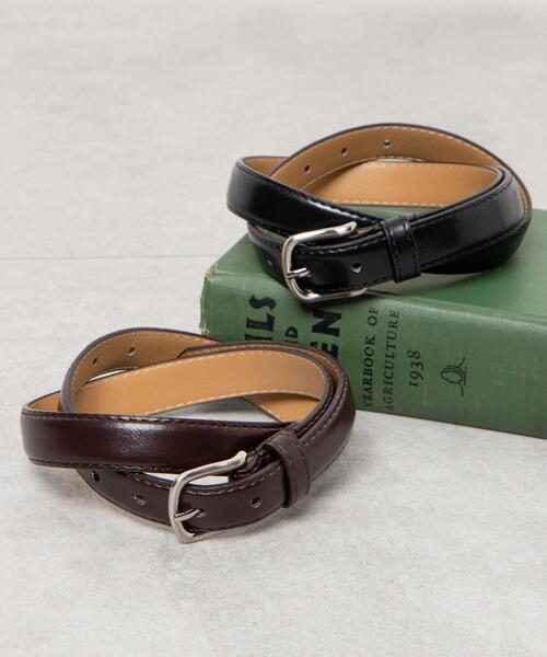 WEGO（ウィゴー）の「WEGO/PUプレーンベルト（ベルト・レディース・ブラウン/ブラック/その他1/ホワイト/ブラック系その他/ベージュ系その他・FREE）」の7枚目の写真