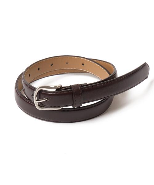 WEGO（ウィゴー）の「WEGO/PUプレーンベルト（ベルト・レディース・ブラウン/ブラック/その他1/ホワイト/ブラック系その他/ベージュ系その他・FREE）」の8枚目の写真