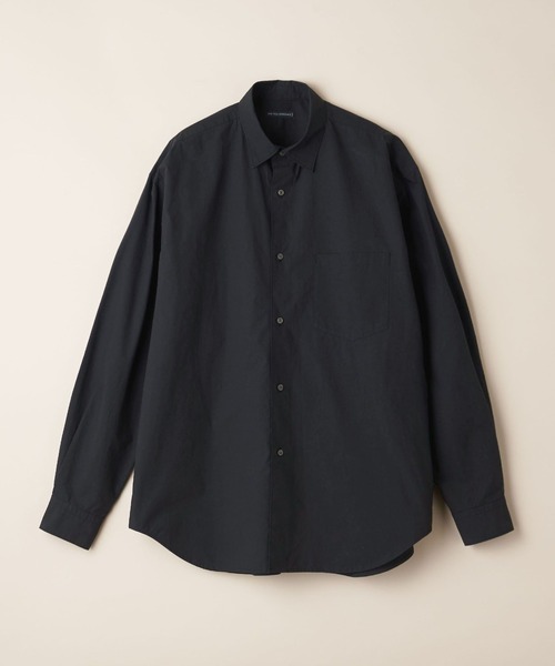 UNITED ARROWS（ユナイテッドアローズ）の「【マルチサイズ】タイプライター ワイドフォルム レギュラーカラーシャツ（シャツ/ブラウス・メンズ・オフホワイト/ネイビー/ベージュ/ブラック/ライトブルー/ホワイト/ピンク/ライム・マルチサイズ）」の3枚目の写真