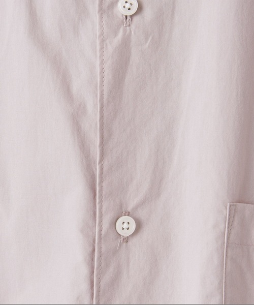 UNITED ARROWS（ユナイテッドアローズ）の「【マルチサイズ】タイプライター ワイドフォルム レギュラーカラーシャツ（シャツ/ブラウス・メンズ・オフホワイト/ネイビー/ベージュ/ブラック/ライトブルー/ホワイト/ピンク/ライム・マルチサイズ）」の13枚目の写真