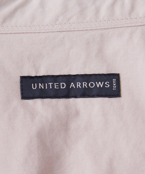 UNITED ARROWS（ユナイテッドアローズ）の「【マルチサイズ】タイプライター ワイドフォルム レギュラーカラーシャツ（シャツ/ブラウス・メンズ・オフホワイト/ネイビー/ベージュ/ブラック/ライトブルー/ホワイト/ピンク/ライム・マルチサイズ）」の14枚目の写真
