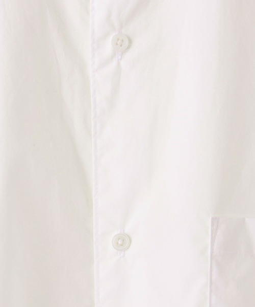 UNITED ARROWS（ユナイテッドアローズ）の「【マルチサイズ】タイプライター ワイドフォルム レギュラーカラーシャツ（シャツ/ブラウス・メンズ・オフホワイト/ネイビー/ベージュ/ブラック/ライトブルー/ホワイト/ピンク/ライム・マルチサイズ）」の18枚目の写真