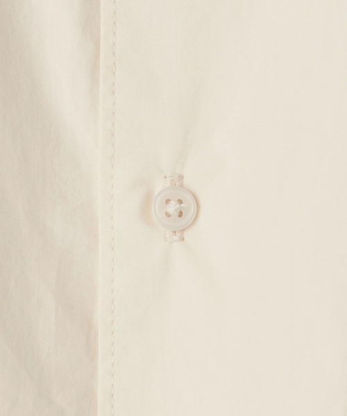 UNITED ARROWS（ユナイテッドアローズ）の「【マルチサイズ】タイプライター ワイドフォルム レギュラーカラーシャツ（シャツ/ブラウス・メンズ・オフホワイト/ネイビー/ベージュ/ブラック/ライトブルー/ホワイト/ピンク/ライム・マルチサイズ）」の21枚目の写真