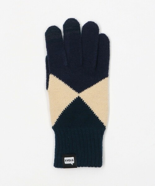 green label relaxing（グリーンレーベルリラクシング）の「＜EVOLG＞MIRAGE グローブ -タッチスクリーン対応-（手袋・メンズ・ネイビー・FREE）」の5枚目の写真