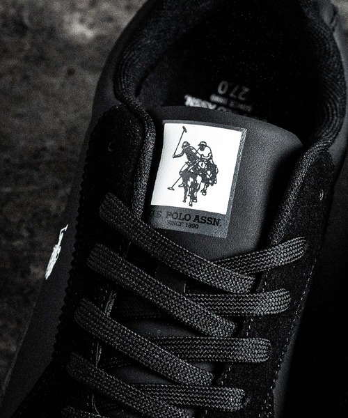 U.S. POLO ASSN. ユーエスポロアッスン 厚底ボリュームソールコンビネーションレースアップスニーカー（スニーカー）｜U.S. POLO ASSN.（ユーエスポロアッスン）