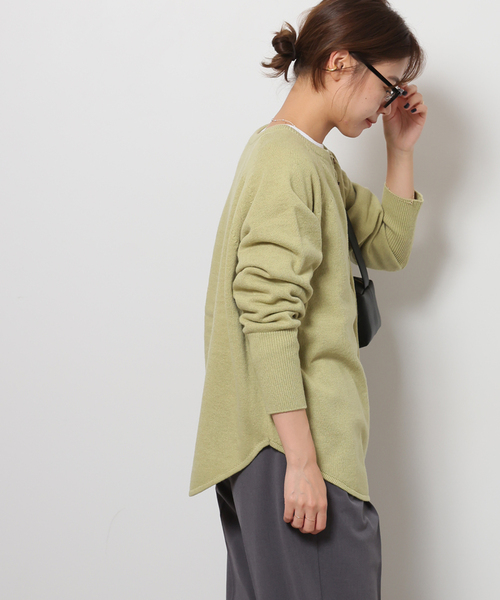 【美品】ジャーナルスタンダードレザージュ プルオーバー 2枚セット WEB限定追加2》ウォッシャブル2WAYヘンリープルオーバー（ニット