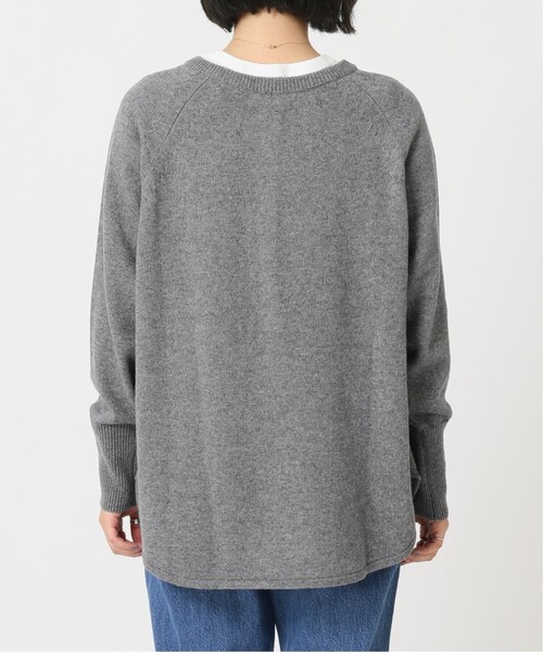 追加2》ウールミックス2wayビッグプルオーバー（ニット/セーター