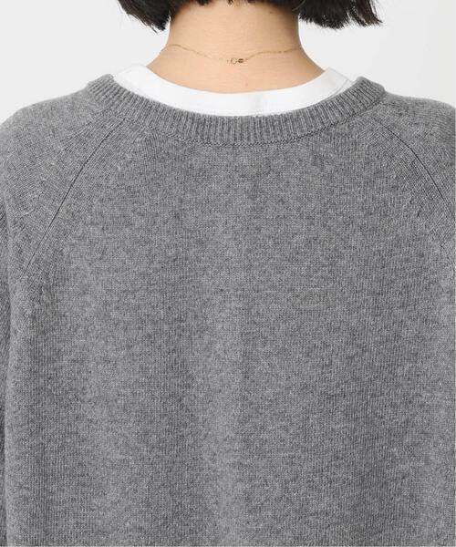追加2》ウールミックス2wayビッグプルオーバー（ニット/セーター