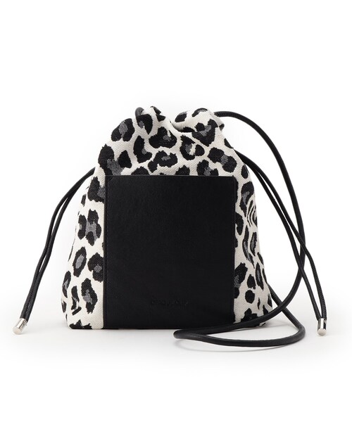 OPAQUE.CLIP（オペークドットクリップ）の「◆【長さ調整可能】サイドドロストミニショルダーバッグ（ショルダーバッグ・レディース・ブラック/シルバー/ブラック系・00）」の9枚目の写真