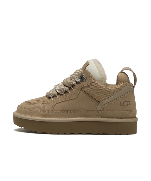 UGG(アグ)の「W LOWMEL 1144032-SAN(スニーカー・レディース・ベージュ・6/7/8/9)」の1枚目の写真