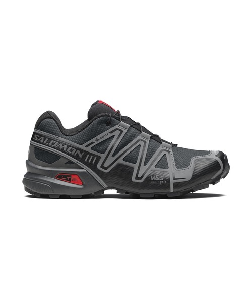 SALOMON（サロモン）の「SALOMON SPEEDCROSS 3 GTX / サロモン スピードクロス3 ゴアテックス（スニーカー・メンズ・ブラック・28.0cm/27.0cm/26.0cm/28.5cm/27.5cm/26.5cm）」の2枚目の写真