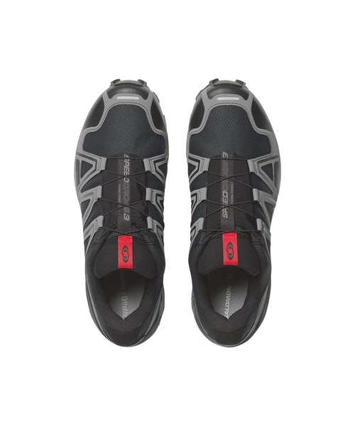 SALOMON（サロモン）の「SALOMON SPEEDCROSS 3 GTX / サロモン スピードクロス3 ゴアテックス（スニーカー・メンズ・ブラック・28.0cm/27.0cm/26.0cm/28.5cm/27.5cm/26.5cm）」の3枚目の写真