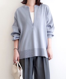 STYLEDOOR（スタイルドア）の「【春ニット】フロント2wayニットプルオーバー（ニット/セーター）」