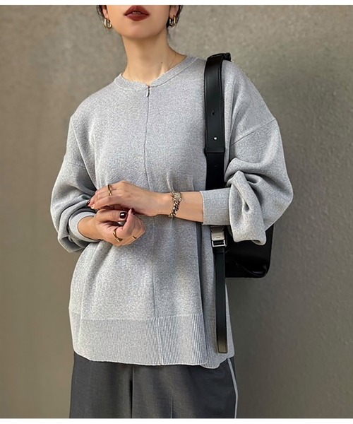 フロント2wayニットプルオーバー Emma Taylor│STYLEDOOR スタイルドア