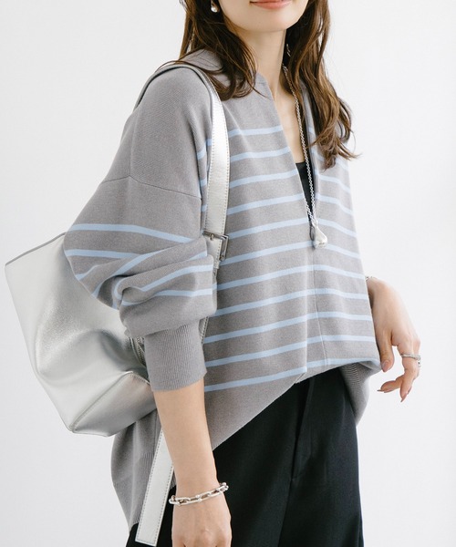 春ニット】フロント2wayニットプルオーバー Emma Taylor│STYLEDOOR