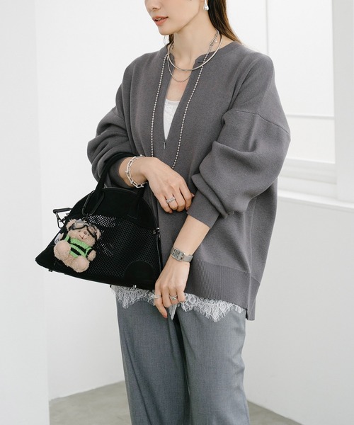 【2023年秋冬 新作】2way 長袖ニットプルオーバー 楽天市場】2WAYジャガードロゴニットプルオーバー 【メール便不可