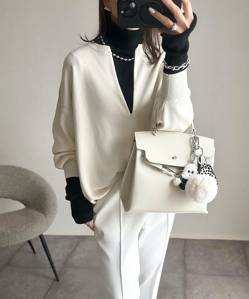 春ニット】フロント2wayニットプルオーバー Emma Taylor│STYLEDOOR