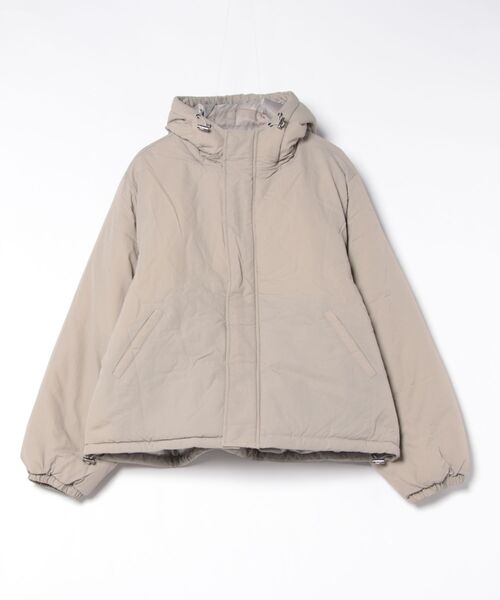 韓国ファッション nmtc + エヌエムティーシープラス simple padding hood jacket パファージャケット バブルジャケット パデッドジャケット シンプルパディングフードジャケット フードジャンパー 長袖アウター パディングジャケット 長袖ジャケット ボリュームアウター オーバーサイズ 羽織り 韓国ストリート ストリートファッション カジュアルファッション(ダウンジャケット/コート)|Never mind the XU / Chikashitsu+(ネバーマインド ザ エックスユー / チカシツプラス)